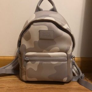 Dagne Dover Small white camo backpack